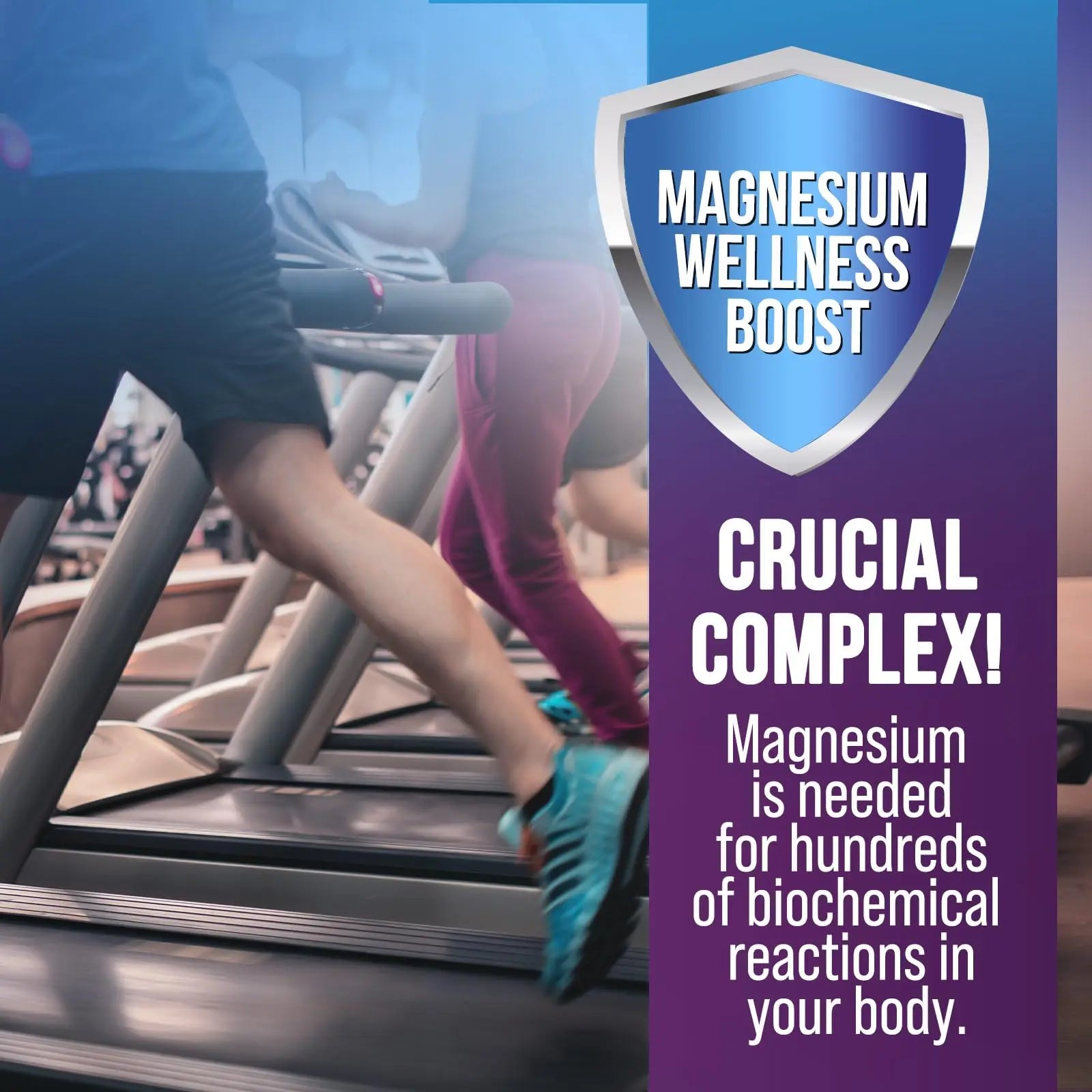 Magnesium Complex Capsules - 500mg per Serving Magnesium - High Absorption Chelated Mineral Supplement - with Oxide, Glycinate, Malate, Citrate for Muscle Bone and Heart Health Support - 120 Capsules Health Nutrition Naturalsnz supplements