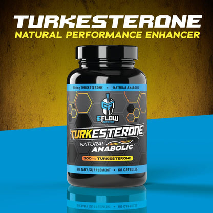 eFlow Nutrition Turkesterone (500 mg) Ajuga Turkestania Extract Complexed eFlow NutritionUS supplements