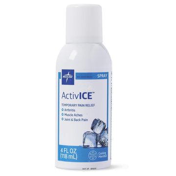 Medline ActivICE Spray Cooling Gel, Topical Pain Relief for Arthritis, Joint, Muscle, Back & Body Aches & Pain, 4 oz MedlineAu supplements