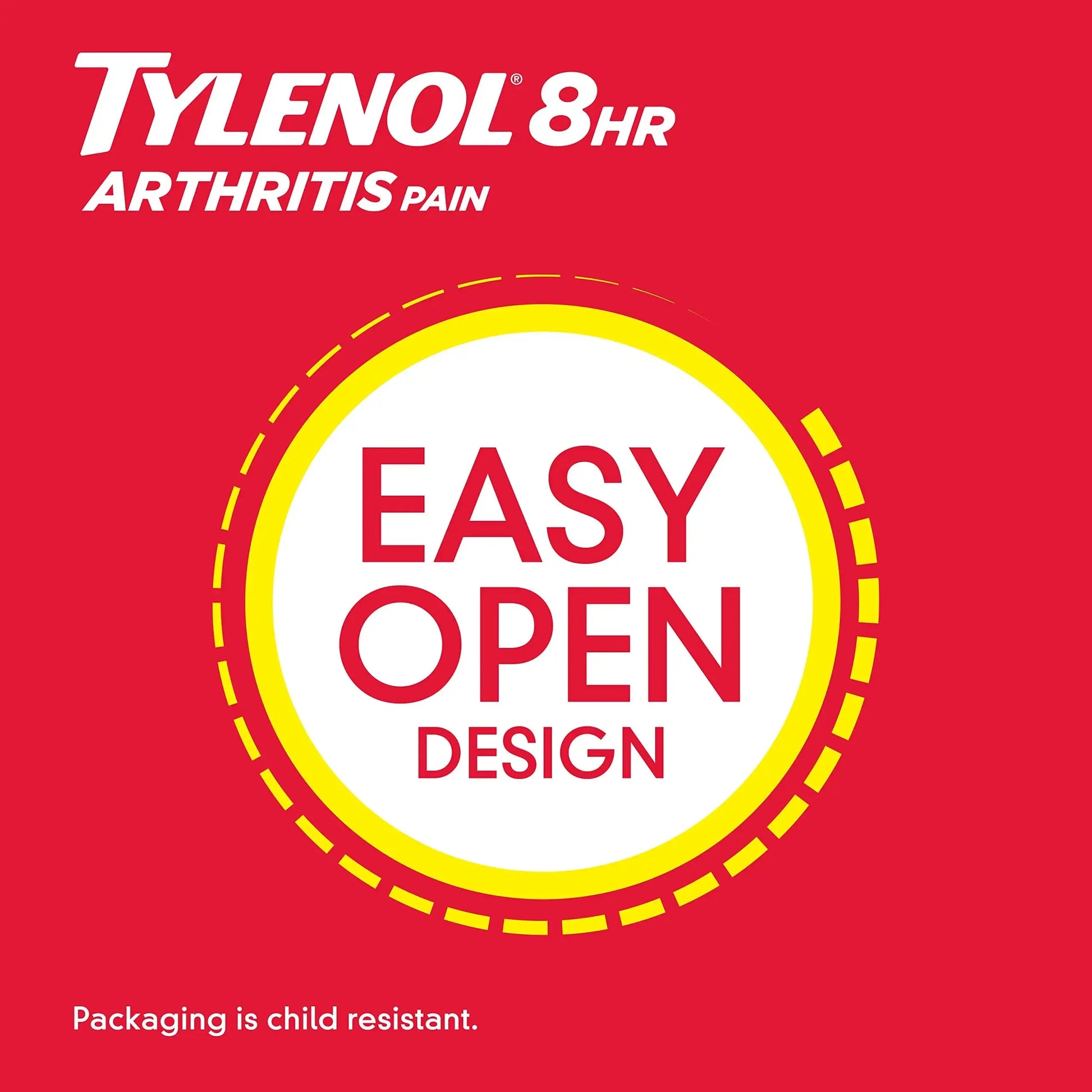 Tylenol 8HR Arthritis Pain Relief Caplets, Fast, Strong Pain Relief, 650 mg Acetaminophen for Minor Arthritis & Joint Pain, Fever Reducer, Extended Release, Won't Irritate Stomach, 100 Count TylenolAu supplements