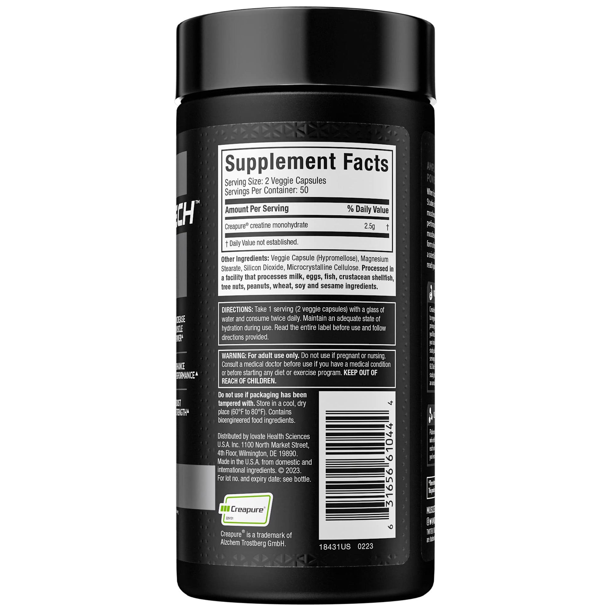 MuscleTech Platinum 100% Creatine Pills | Creatine Monohydrate Pill| | Muscle Recovery MuscleTechUS supplements