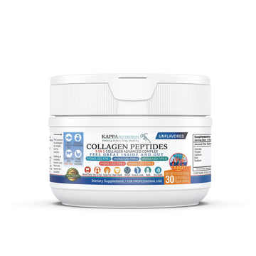 KAPPA NUTRITION Collagen Peptides Powder, 5 in 1 Multi-Collagen Advanced Complex with Hydrolyzed Collagen Peptides, Supports Skin, Hair, Nails, Joints & Bones / 30 Servings KAPPA NUTRITIONAu supplements