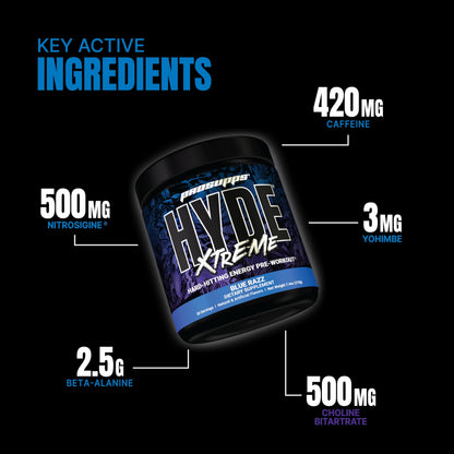 PROSUPPS Mr. Hyde Xtreme Pre-Workout Powder Energy Drink - Intense Sustained Energy PROSUPPSUS supplements
