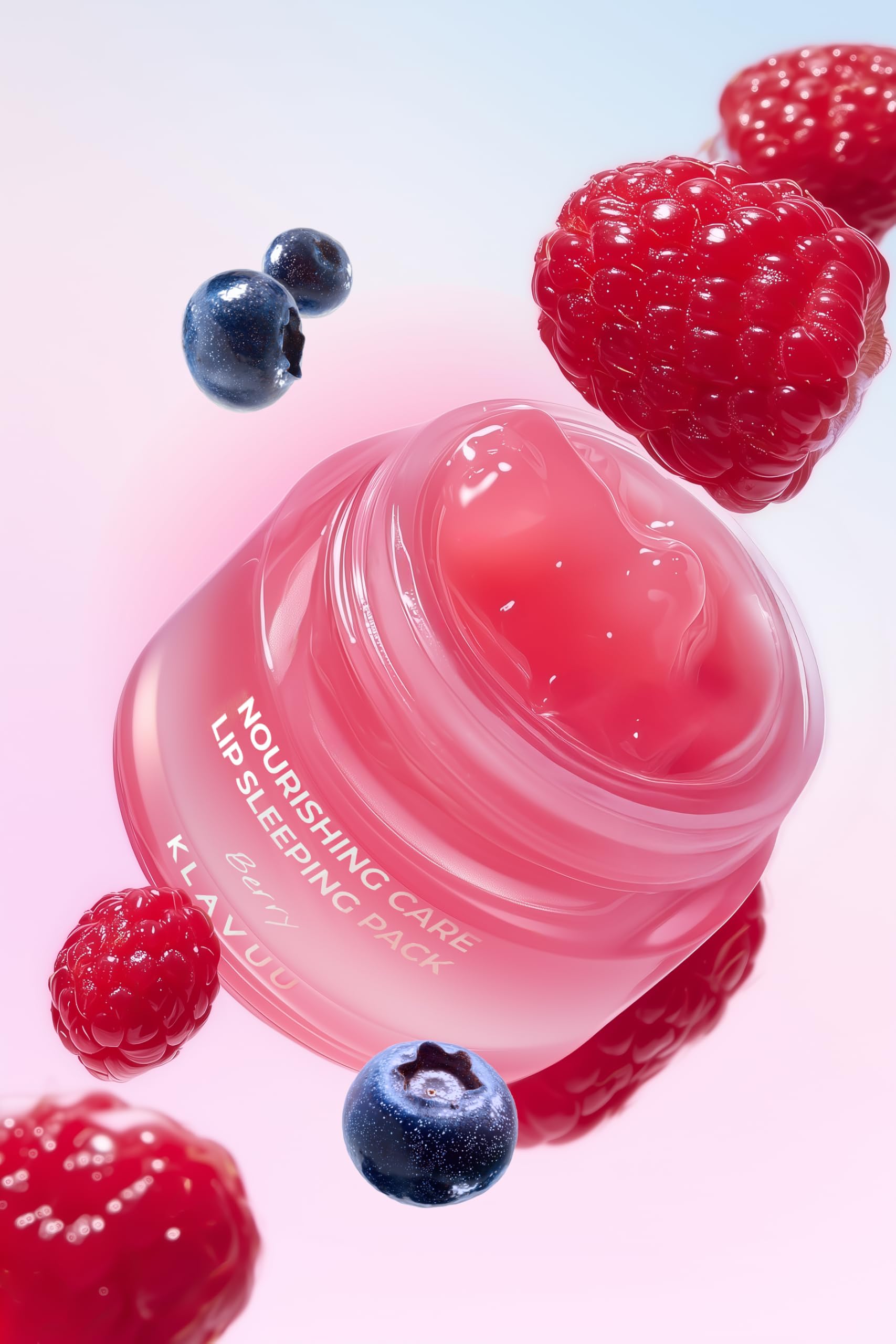 Klavuu Lip Mask Sleeping Pack (0.7oz) – Overnight Deep Hydrating Korean Lip Balm Treatment for Very Dry, Chapped Lips | Lip Lightening & Plumping with Instant Hydration | Gentle Exfoliating (Berry) KLAVUUAu supplements