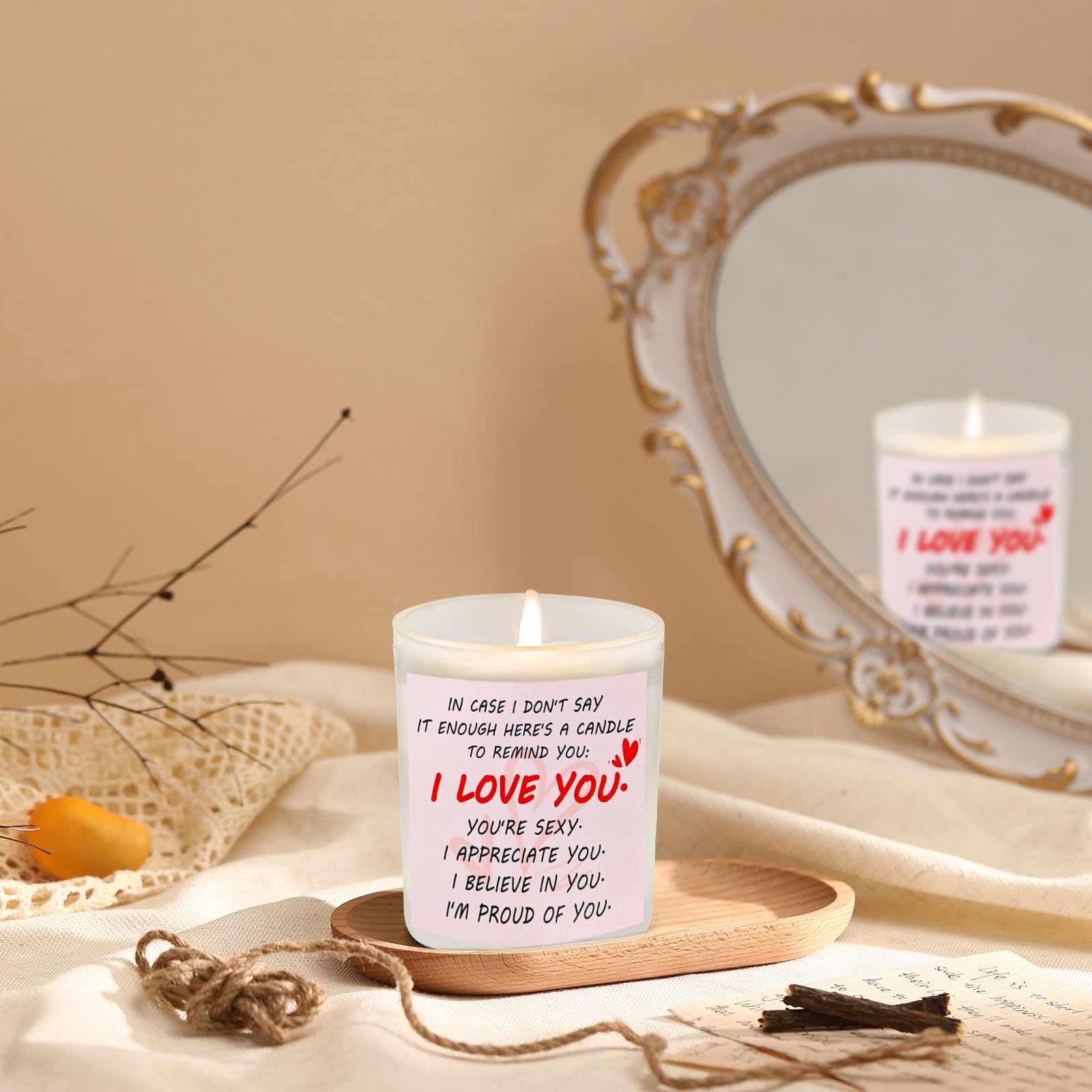 Gifts for Her Anniversary Candler - 2pack Valentine's Day Candle Gift,Wife Gifts Anniversary,Vanilla Lavender JUNPEIAu supplements