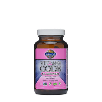 Vitamin Code 50 & Wiser Women Formula 120 VegiCapsules Garden of LifeAu supplements