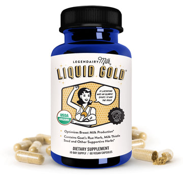 Legendairy Milk Liquid Gold Lactation Supplement, Organic Goat's Rue Lactation Legendairy MilkAu supplements