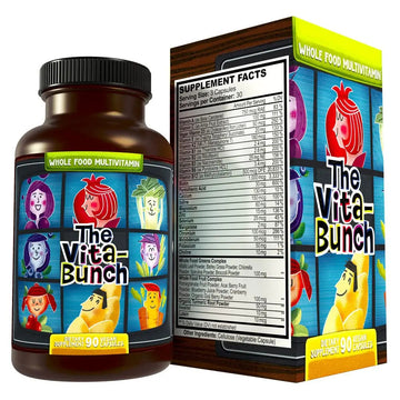 Whole Food Multivitamin Fruit & Super Greens All-in-one Vitamin Complex, 90 Vegan Capsules - Daily Vitamin for Women and Men Hippie FarmsAu supplements