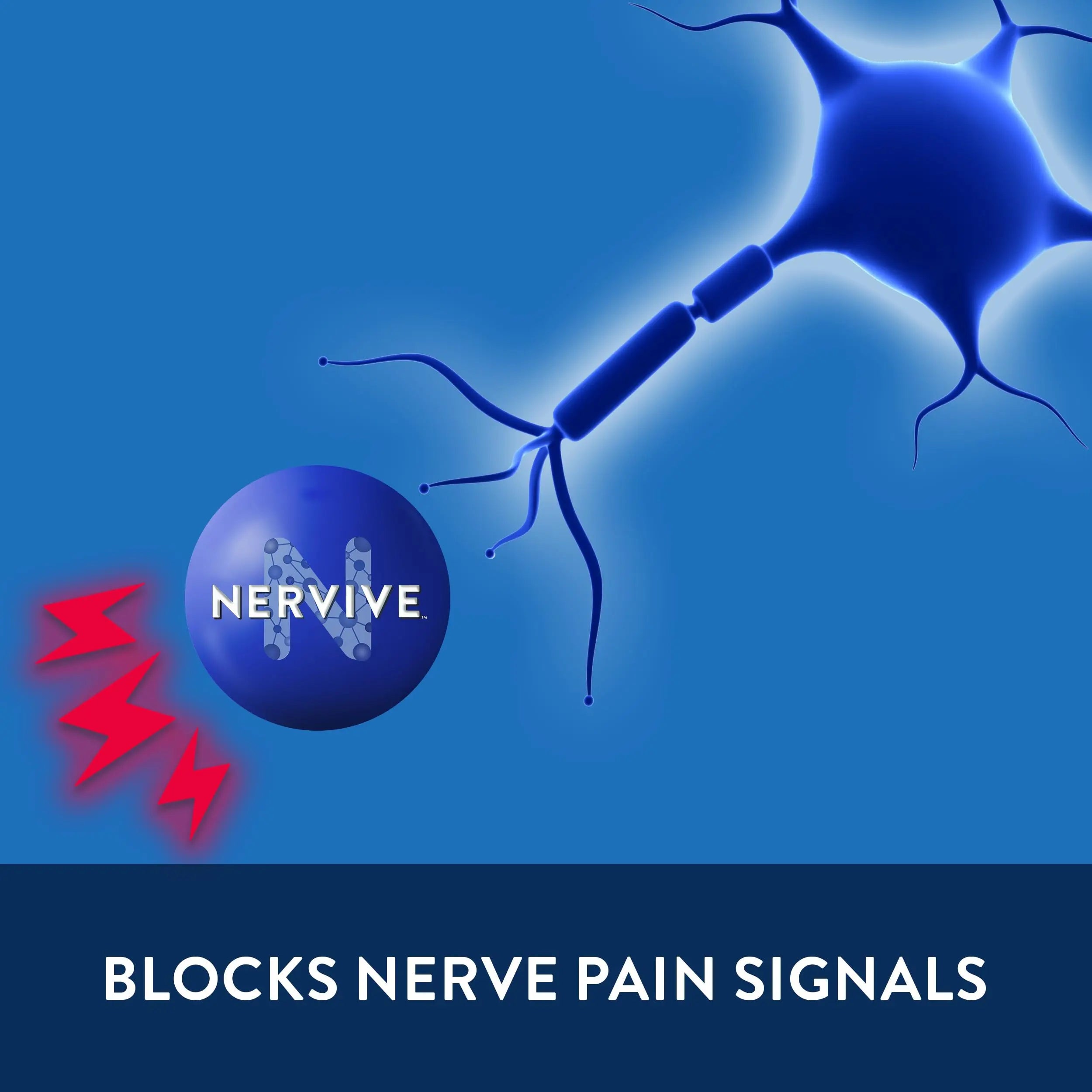 Nervive Pain Relieving Spray, Lidocaine Spray, Nervive Pain Relief, Lidocaine Topical, Foot Pain, Leg Pain, Hand Pain, Max Strength Formula, for Hard to Reach Areas, 4.5oz NerviveAu supplements