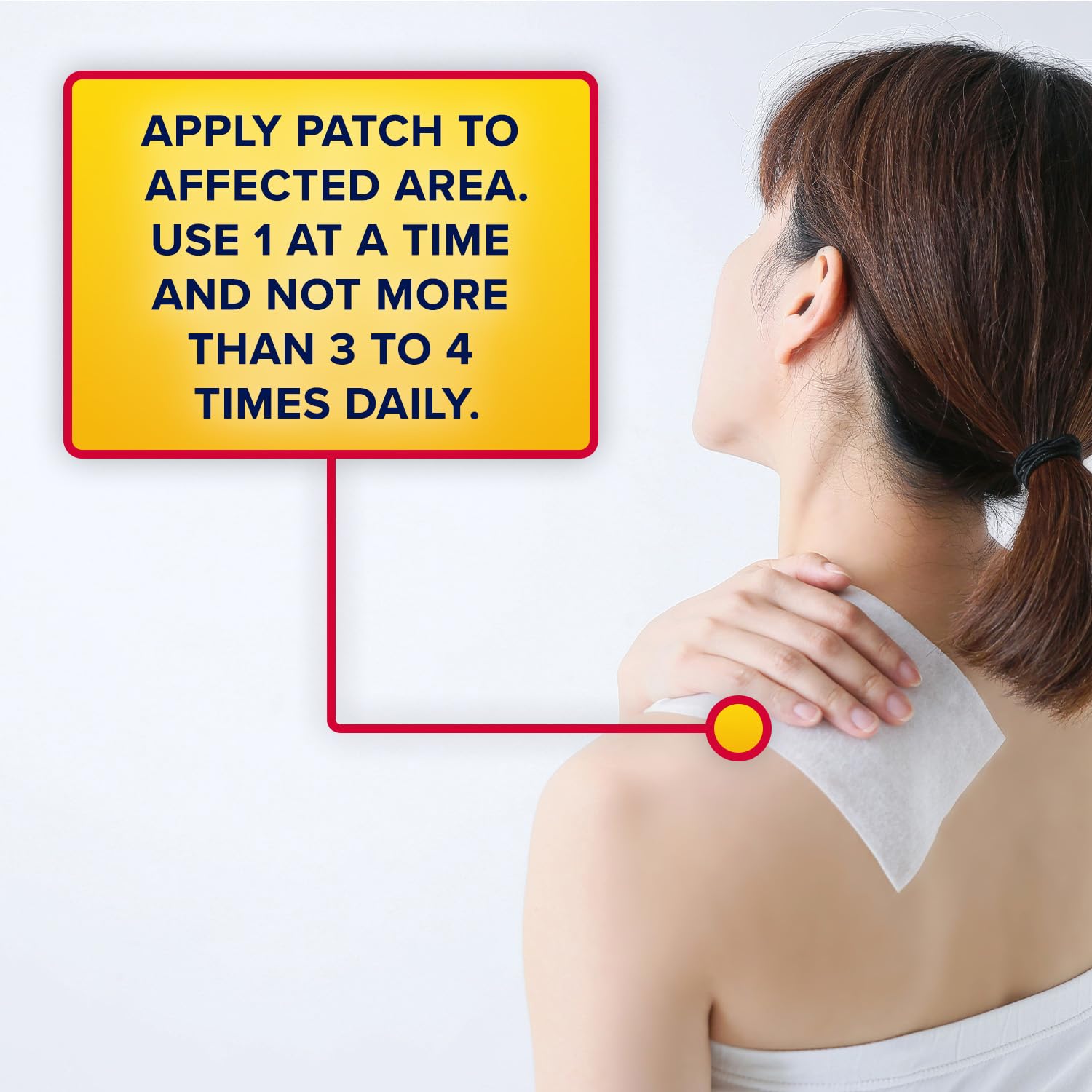 Aspercreme Lidocaine Pain Relief Patch XL for Back, Neck & Shoulder Pain, Topical Patches with Max-Strength 4% Lidocaine & Flexible Fabric Numbs Away Pain, 3 Ct. AspercremeAu supplements