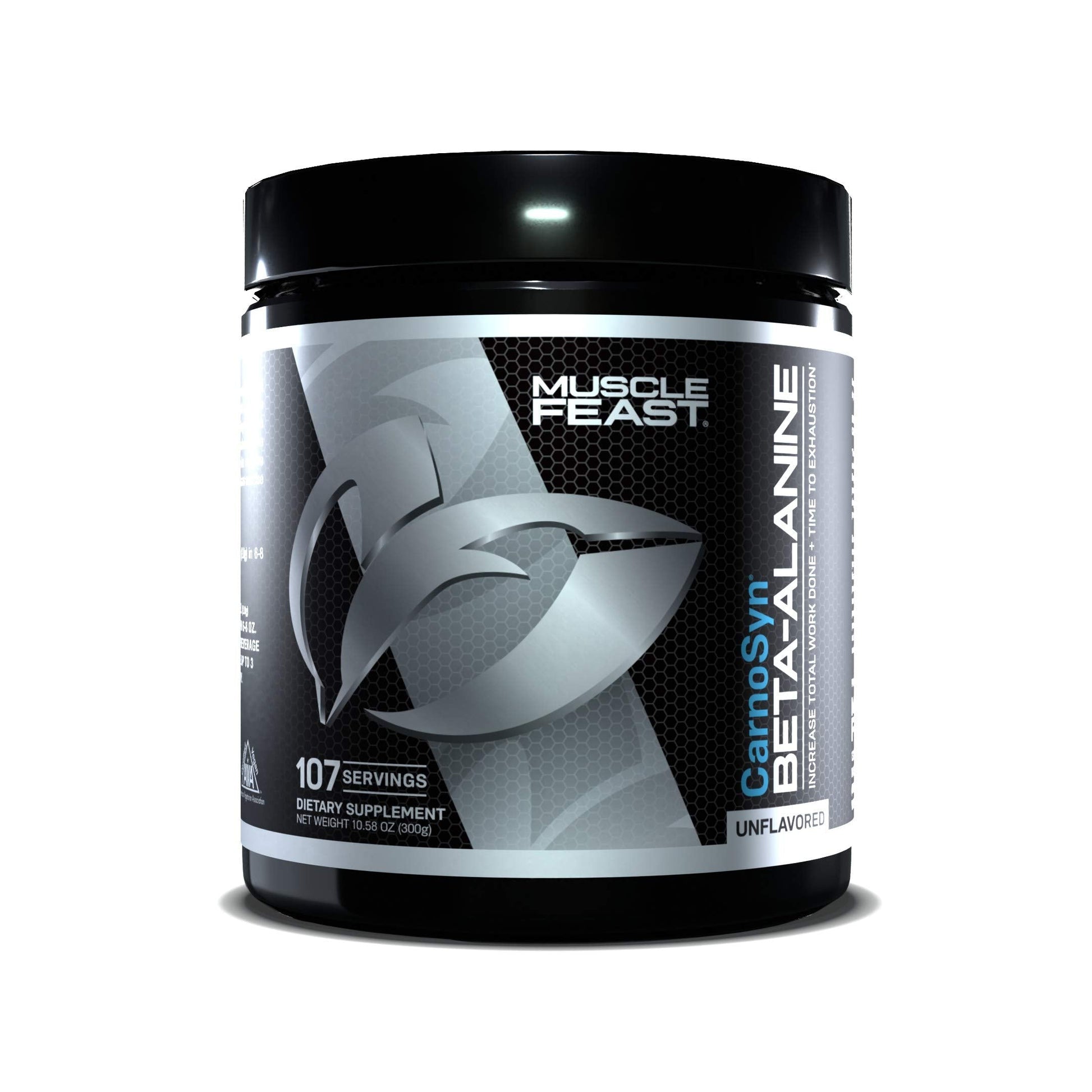 Muscle Feast Beta Alanine Powder, Pure CarnoSyn, Unflavored, Keto, Increase Athletic Muscle FeastAu supplements