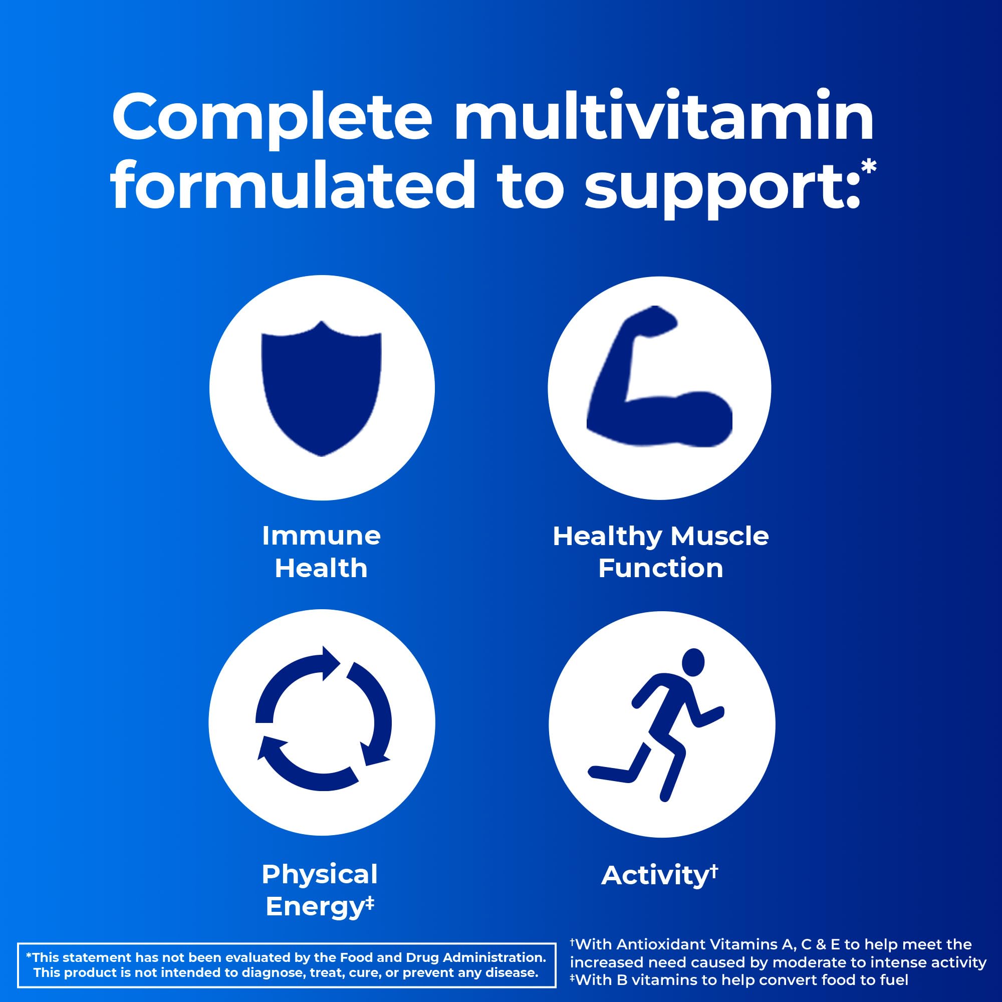 One A Day Men’s Pro Edge Multivitamin, Supplement with Vitamin A,C,D, E and Zinc for Immune Health Support and Magnesium for Healthy Muscle Function, 50 Count ONE A DAYAu supplements