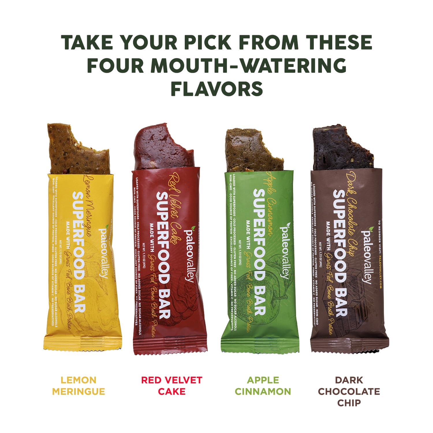 Paleovalley Superfood Bars – Apple Cinnamon– 10 Pack – 9g Protein per Bar – Gluten-Free, Grain-Free, Paleo, Non-GMO – On-the-Go Snack PaleovalleyUS supplements