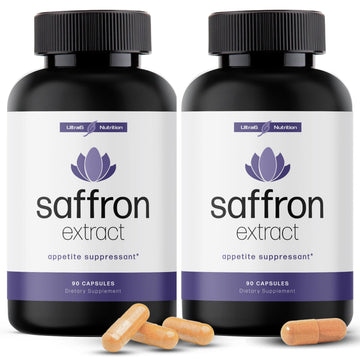 Pure Saffron Extract - Appetite Suppressant for Weight Loss Women & Men - Natural Hunger Ultra6 NutritionUS supplements