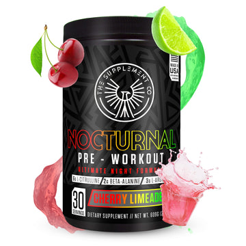 The Supplement Co Nocturnal Pre Workout - No Caffeine Night Time Preworkout for Men The Supplement CoAu supplements
