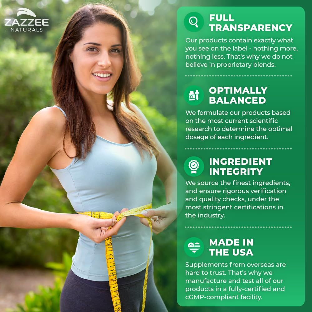 Zazzee Extra Strength Green Tea 20:1 Extract, 6000 mg Strength, 50% EGCG ZazzeeUS supplements