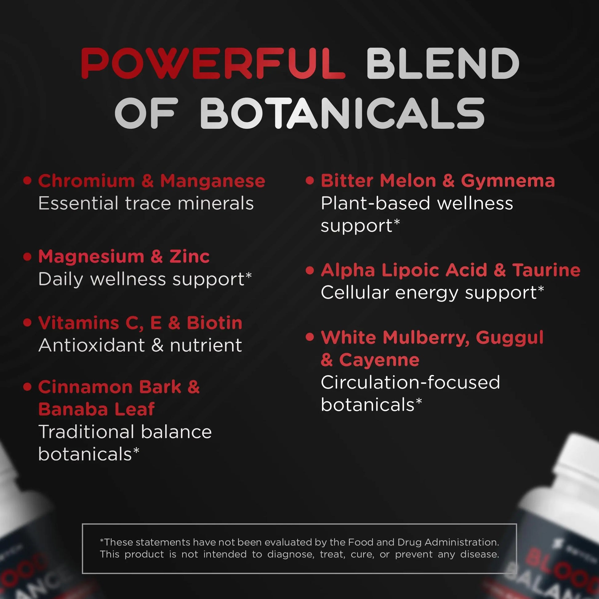 Blood Balance Supplement for Healthy Blood Support, Circulation, Metabolism & Vitality | Energy Formula with Premium Ingredients | Holistic Products to Support Cardiovascular Function – 60 Capsules SWYCHnz supplements
