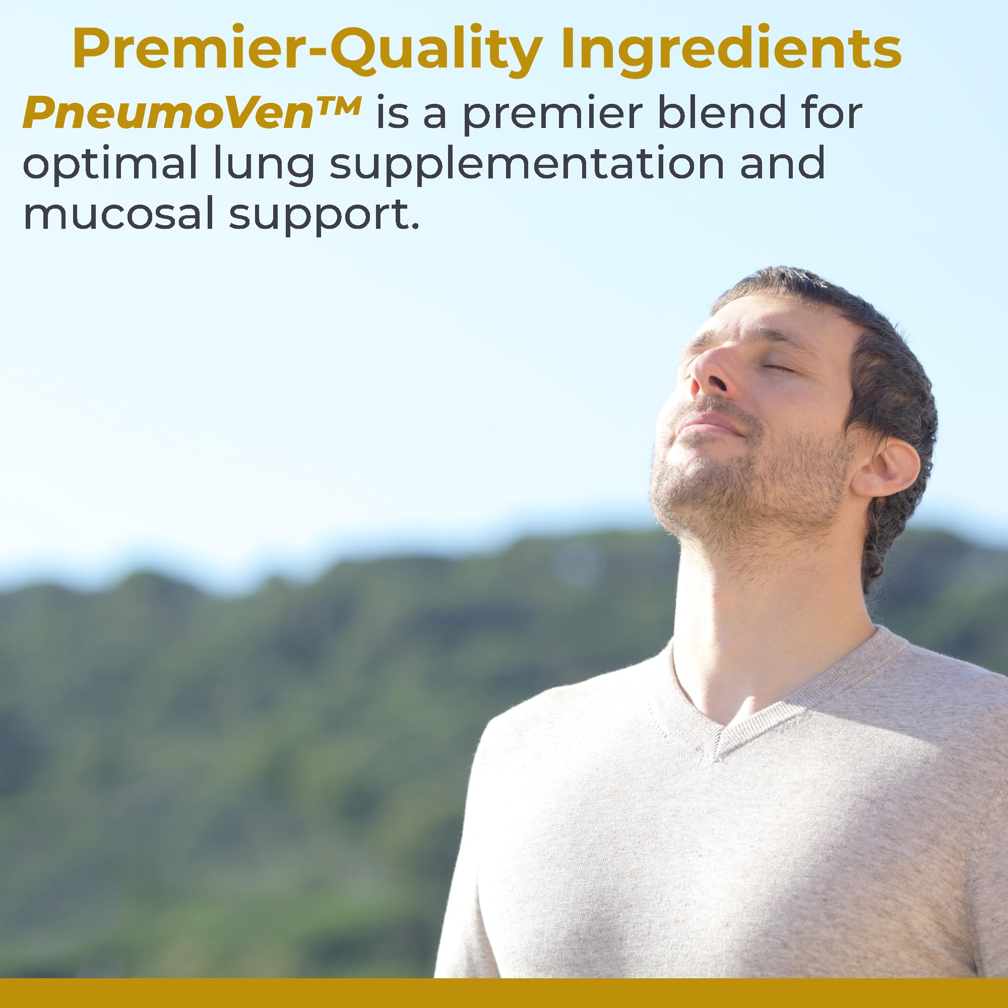 Premier Research Labs PneumoVen - Lung Support Supplement w/Bromelain & NAC, Lung Health Support Vitamins, Lung Cleanse - 60 Capsules Premier Research LabsAu supplements