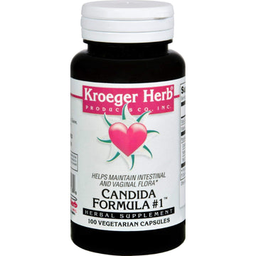 Kroeger Herb Candida Formula #1 100 Vcap Kroeger Herb ProductsAu supplements