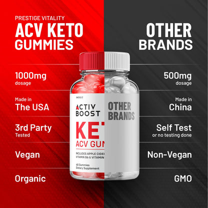 (2 Pack) Activ Boost Keto ACV Gummies - Activ Boost Keto ACV Gummies Reviews IndeloUS supplements