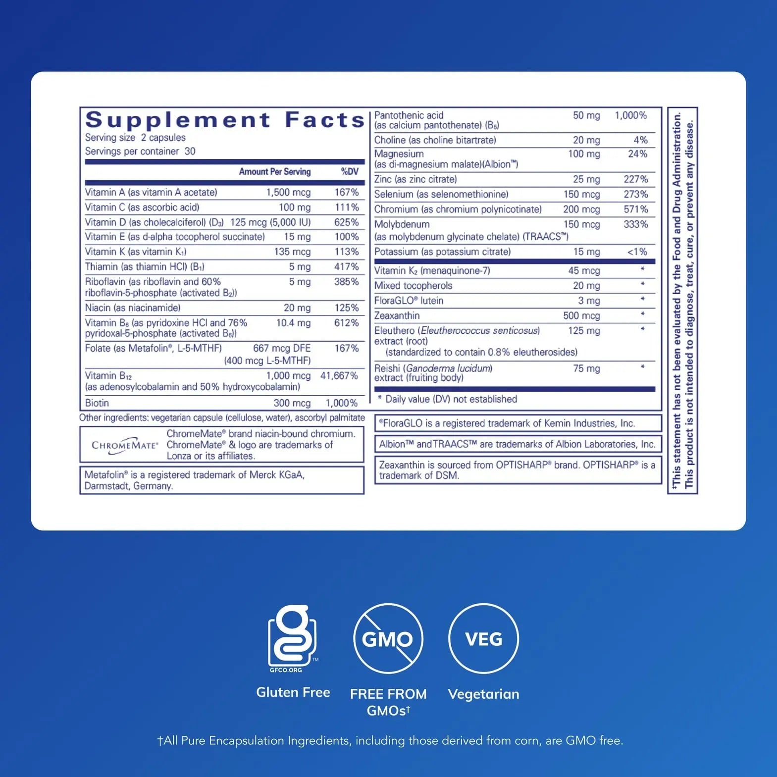 Pure Encapsulations PureResponse Multivitamin | Support for Immune Balance and Responsiveness | 60 Capsules Pure EncapsulationsAu supplements