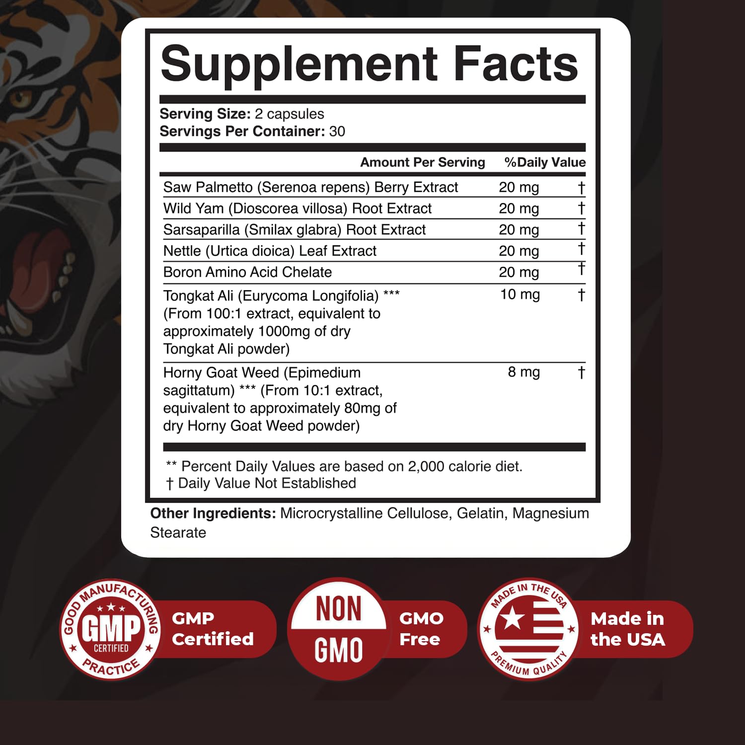 HunterPower – Hunter Power Daily Botanical Supplement with Saw Palmetto, Tongkat Ali, Nettle, Wild Yam & Horny Goat Weed – Non-GMO, Stimulant-Free Formula, Made in USA – 60 Capsules, 1 Month Supply Nature’s NutriWaveAu supplements