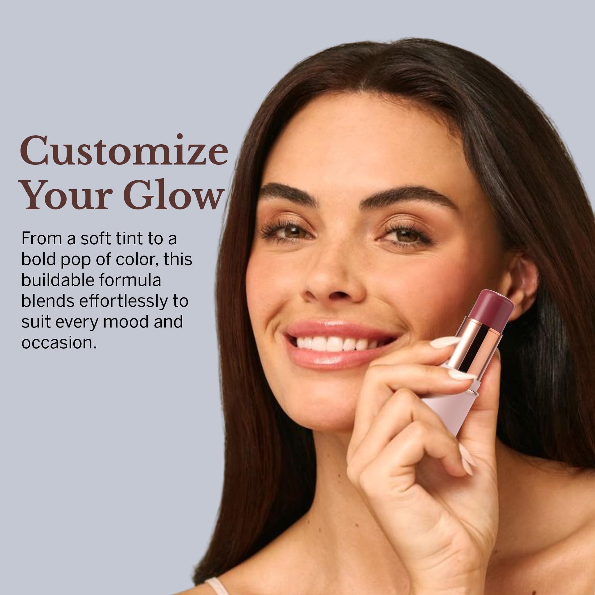 BeautiHome Blush Stick for Cheeks & Lips Multistick Cream Blush- Easy to Apply & Blend- Infused with Nourishing Ingredients for your Skin Compact Travel Size Makeup (Misty Rose, Small) BeautiHomeAu supplements