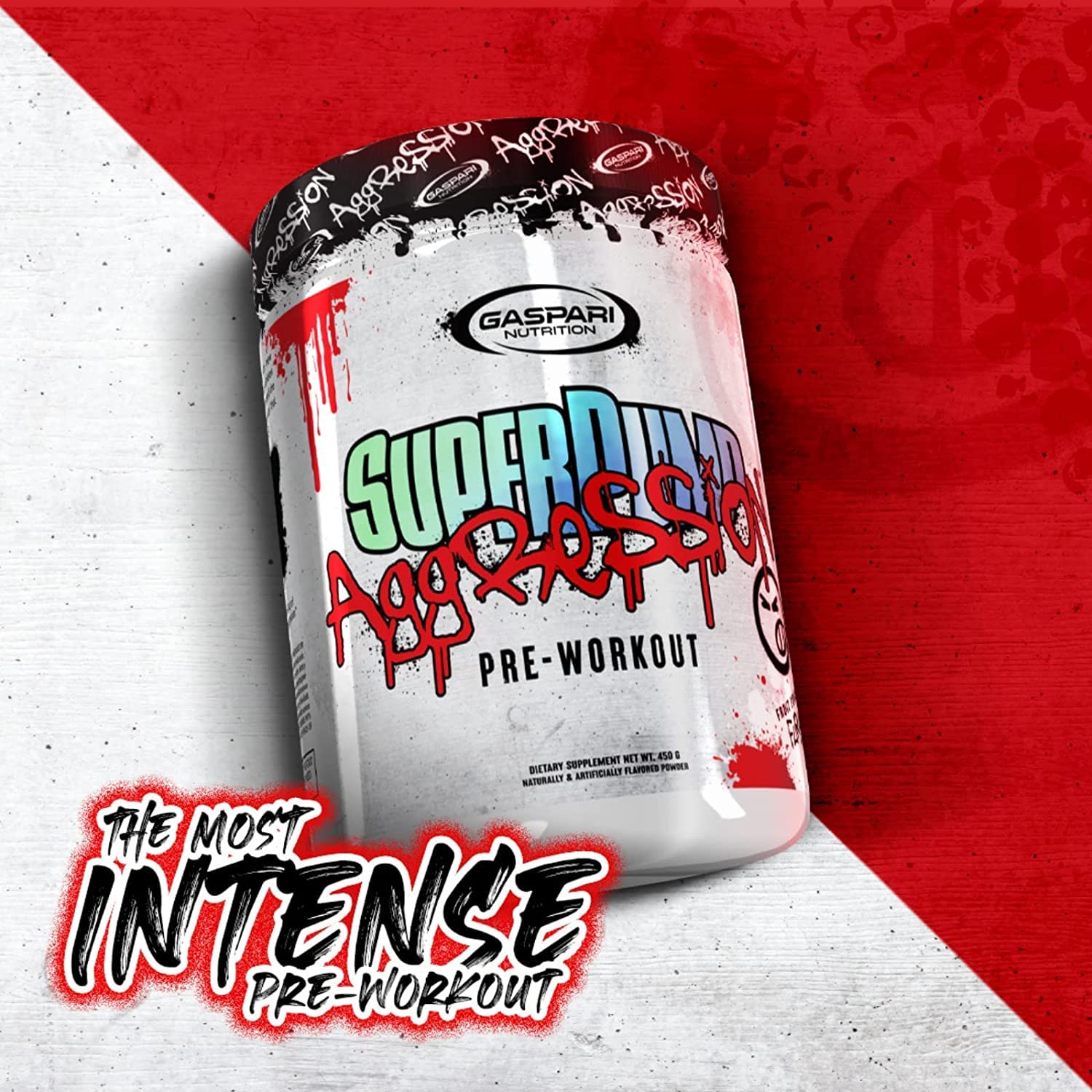 Gaspari Nutrition SuperPump Aggression Pre-Workout: Energy, Focus, Endurance and Recovery Gaspari NutritionAu supplements