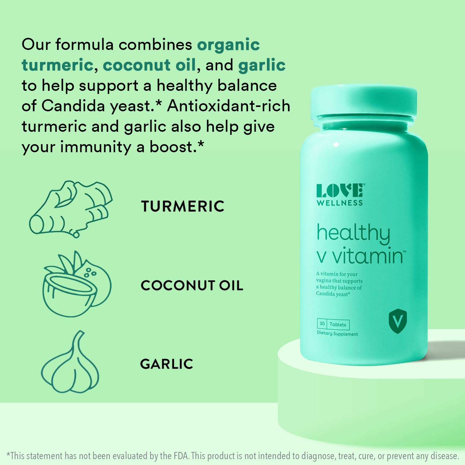 Love Wellness Women's Vaginal Health Supplement, Healthy V Vitamin | Maintains pH Balance, Gut Health Love WellnessAu supplements
