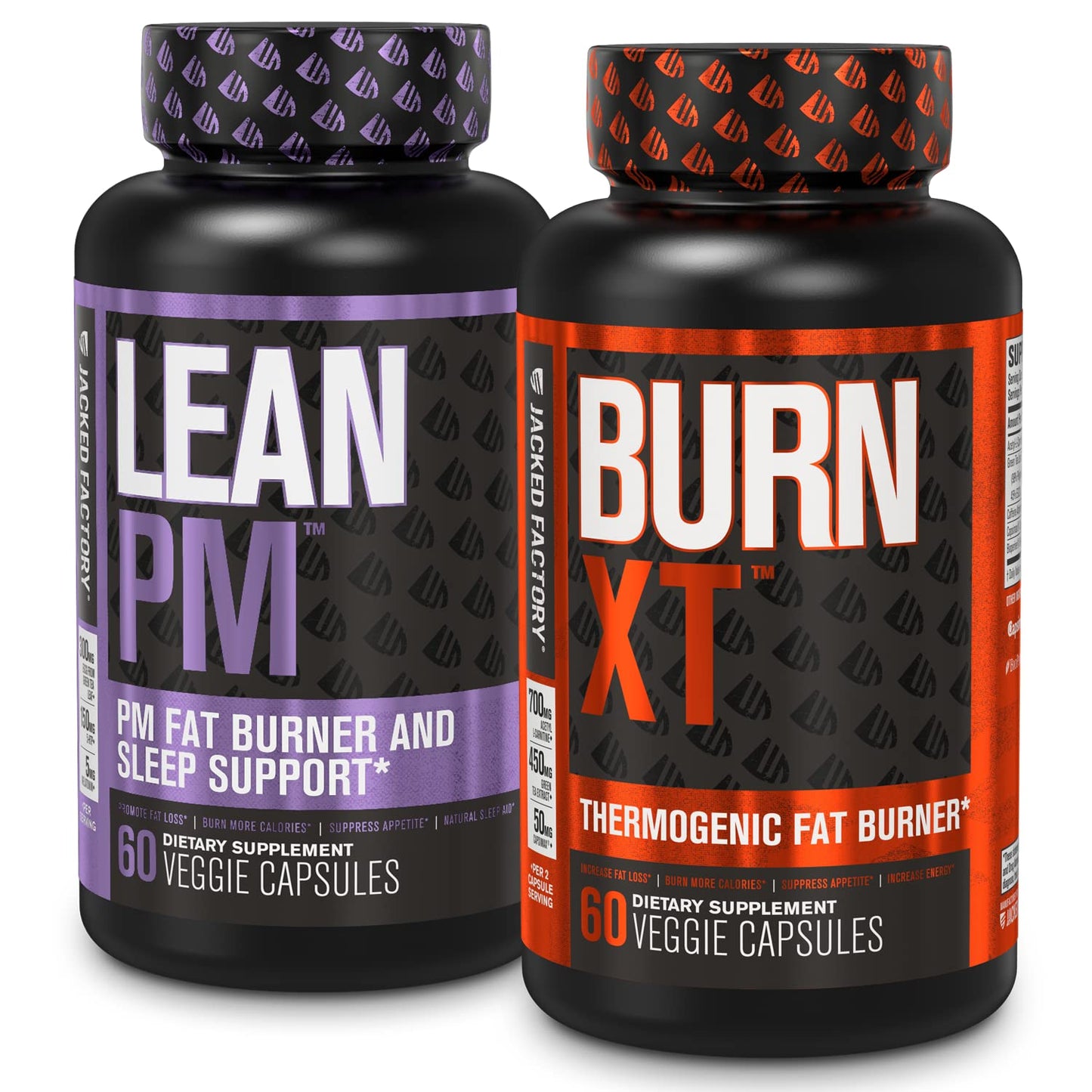 Jacked Factory Burn XT Thermogenic Fat Burner & Lean PM Nighttime Jacked FactoryUS supplements
