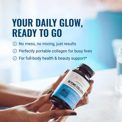 Live Conscious Beyond Collagen Multi Collagen Capsules - Types I, II, III, V & X - Hydrolyzed Blend with Biotin & Vitamin C Live ConsciousUS supplements
