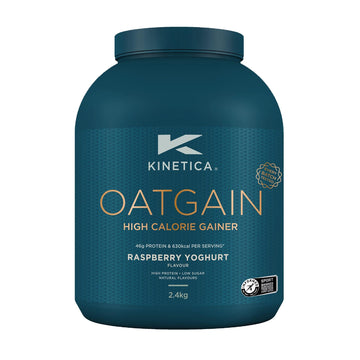 Kinetica OatGain Weight Gainer 600+ Calories & 47g Protein per Serving, 2.4 kg KineticaAu supplements