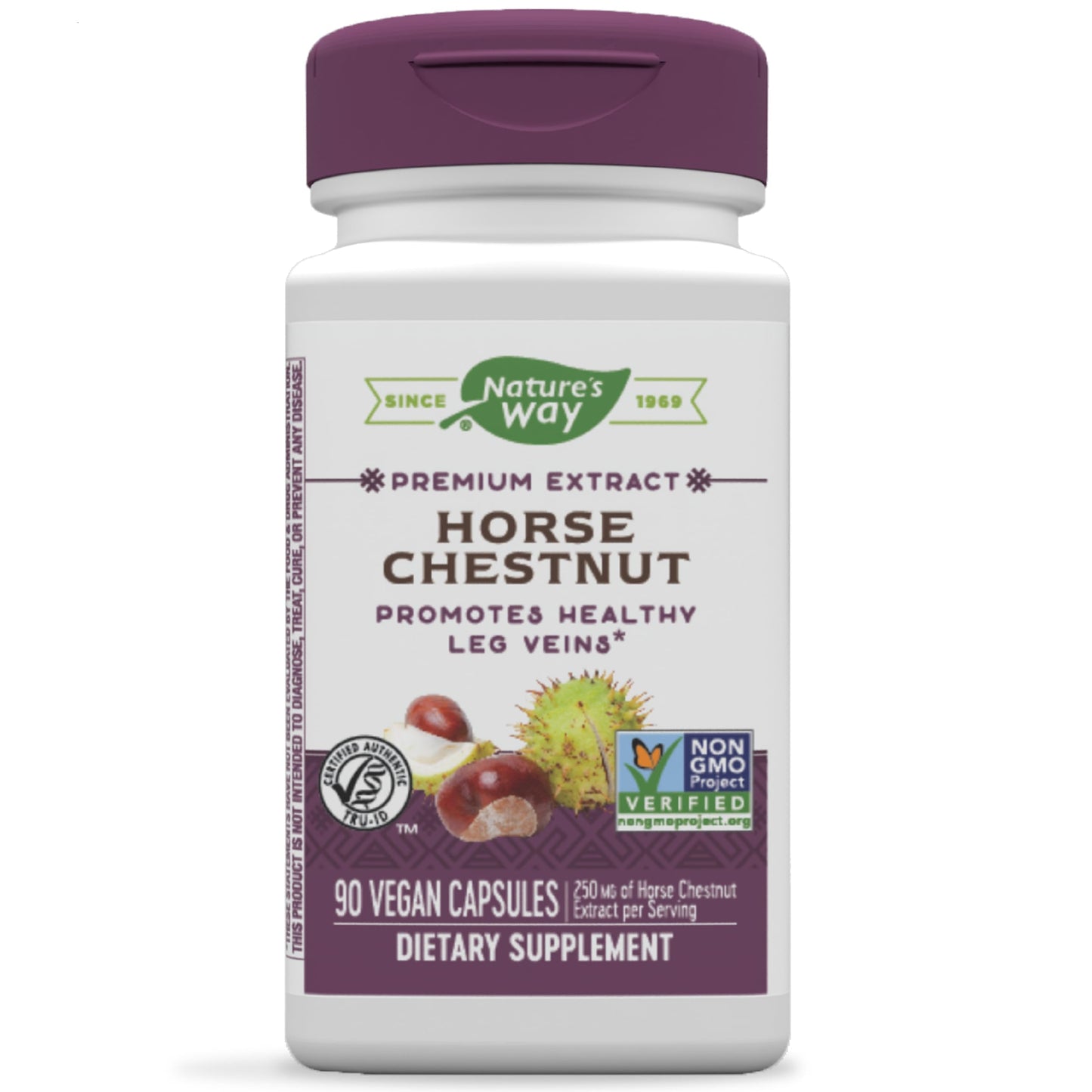 Nature's Way Standardized Horse Chestnut, Premium Extract for Healthy Veins and Blood Nature's WayUS supplements