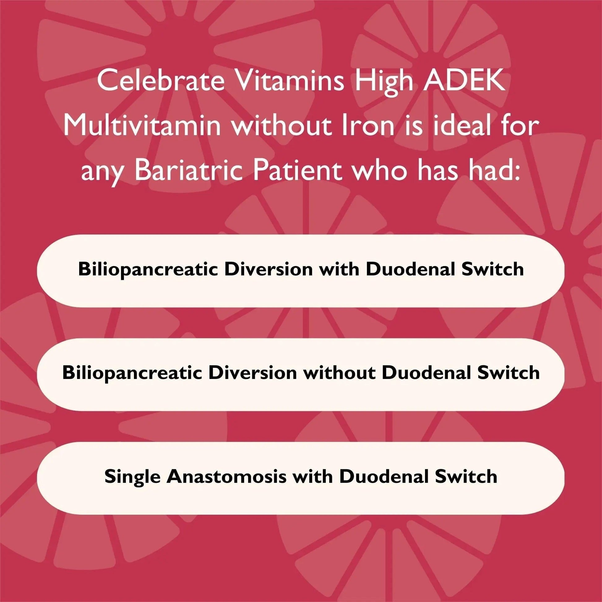 Celebrate Vitamins Multi ADEK Chewables, Iron Free - Daily Bariatric Multivitamin, High Level of Vitamins A, D, E, K & B12 Celebrate Bariatric SupplementsAu supplements