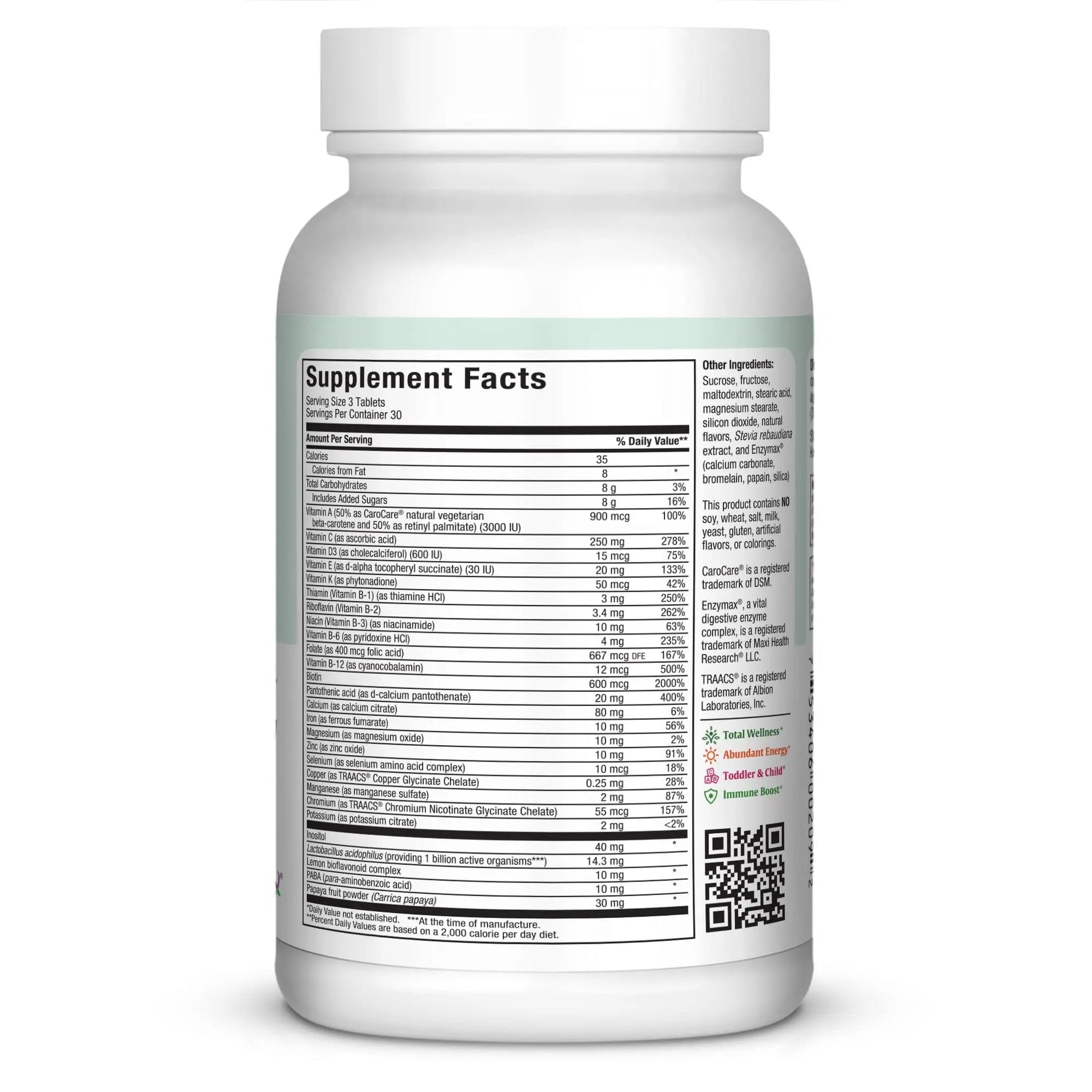 Maxi Health Chewable Multivitamin for Kids, Teens and Adults - Cherry Chewable Vitamins for Adults & Children Maxi HealthAu supplements