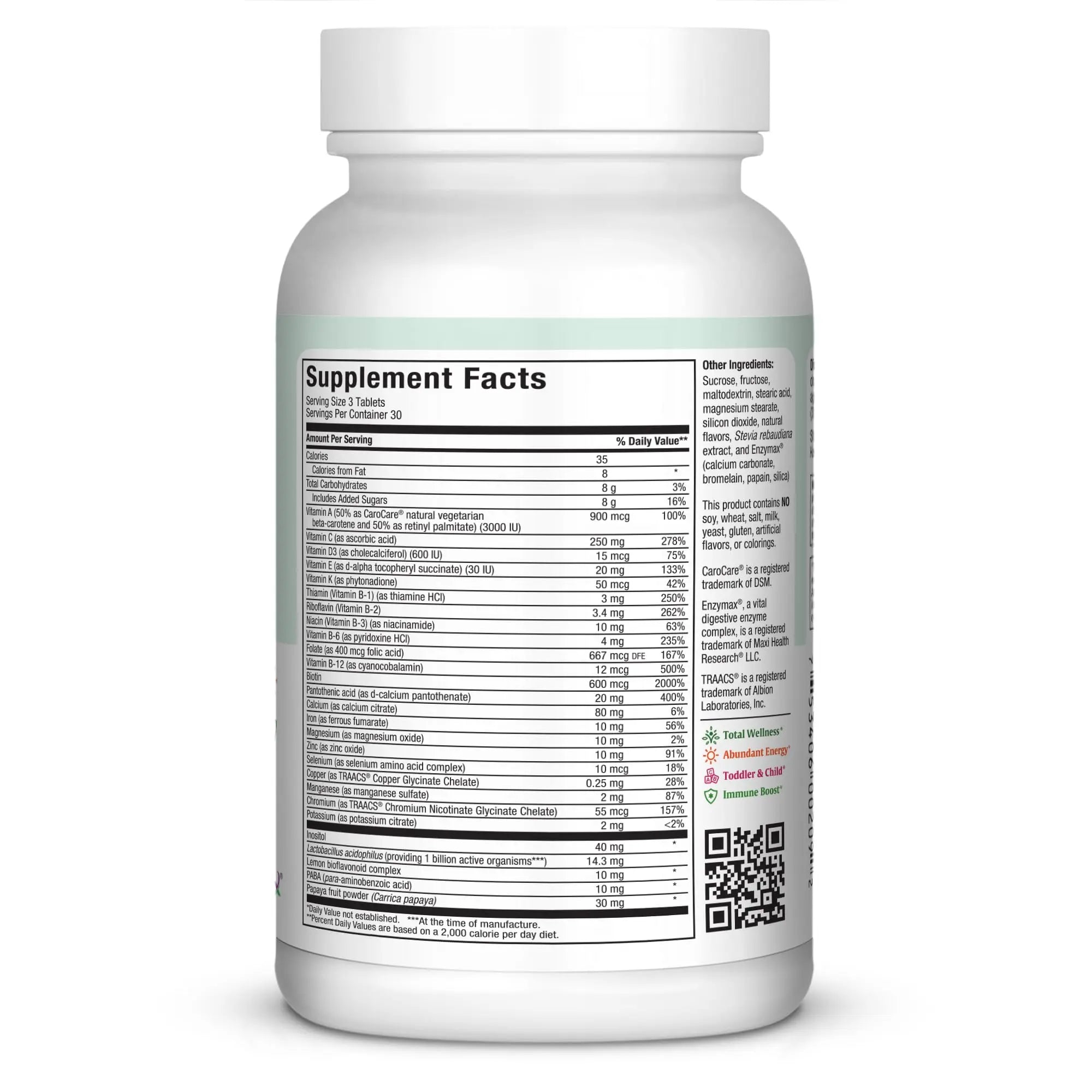 Maxi Health Chewable Multivitamin for Kids, Teens and Adults - Cherry Chewable Vitamins for Adults & Children Maxi HealthAu supplements
