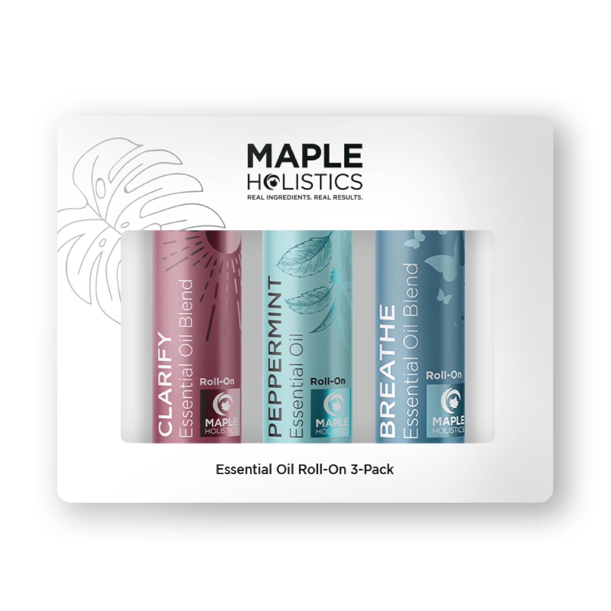 Headache Roll on Essential Oils - Aromatherapy Essential Oils Sets Variety Pack with Peppermint Clarify Maple HolisticsAu supplements