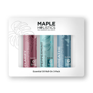 Headache Roll on Essential Oils - Aromatherapy Essential Oils Sets Variety Pack with Peppermint Clarify Maple HolisticsAu supplements