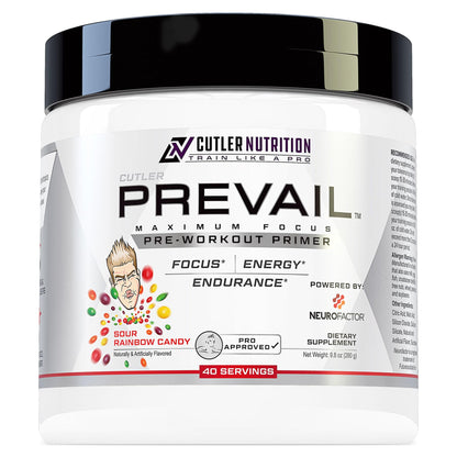Prevail Pre Workout Powder with Nootropics: Pre-Workout Drink for Men and Women Cutler NutritionUS supplements