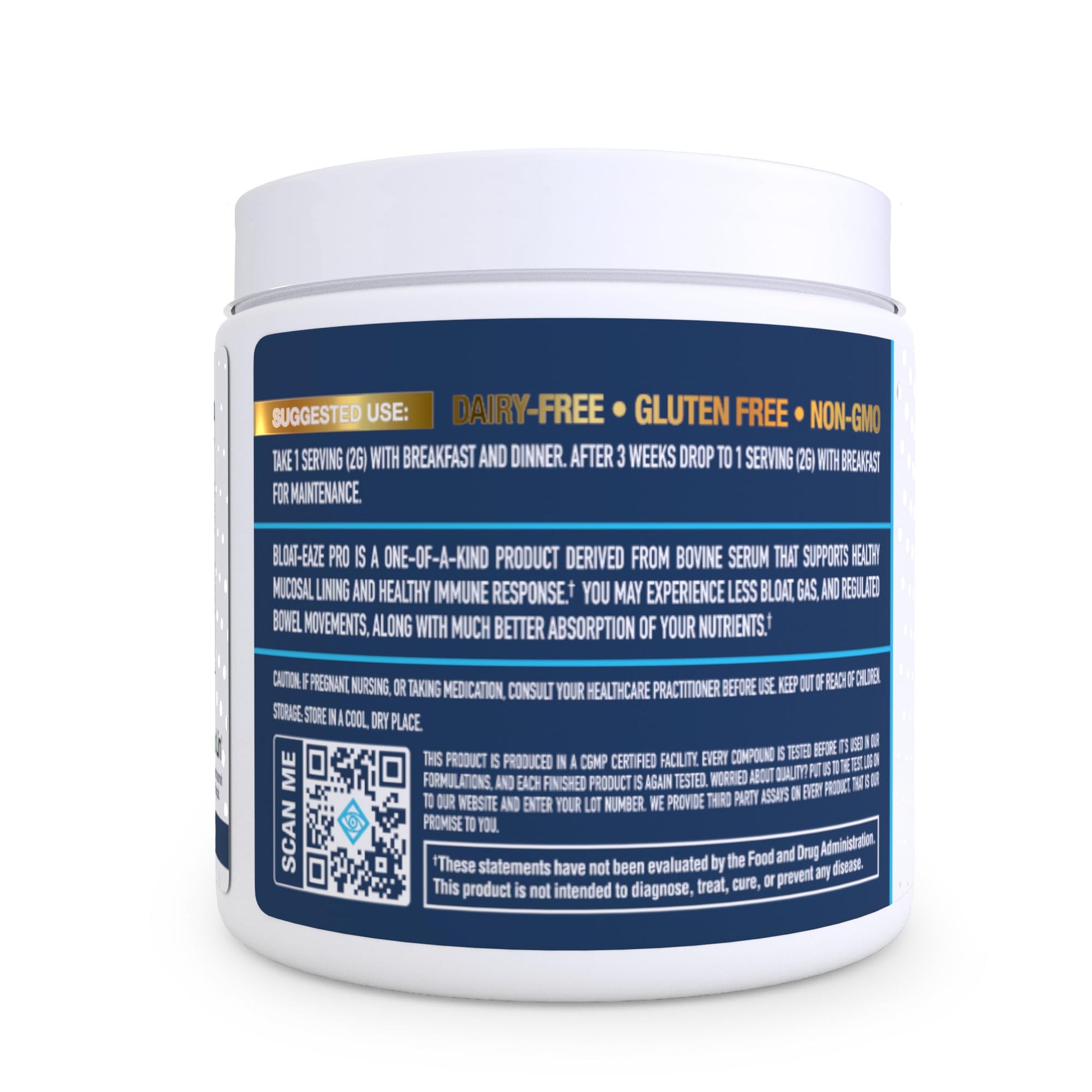 NuEthix Formulations Bloat Eaze Pro Support for Gut Barrier Function Dietary Supplement, 60 Servings NuEthix FormulationsAu supplements