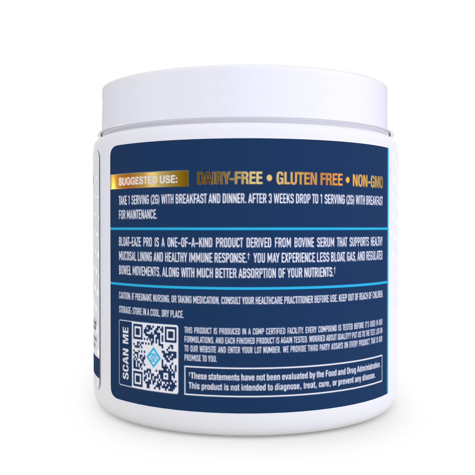 NuEthix Formulations Bloat Eaze Pro Support for Gut Barrier Function Dietary Supplement, 60 Servings NuEthix FormulationsAu supplements