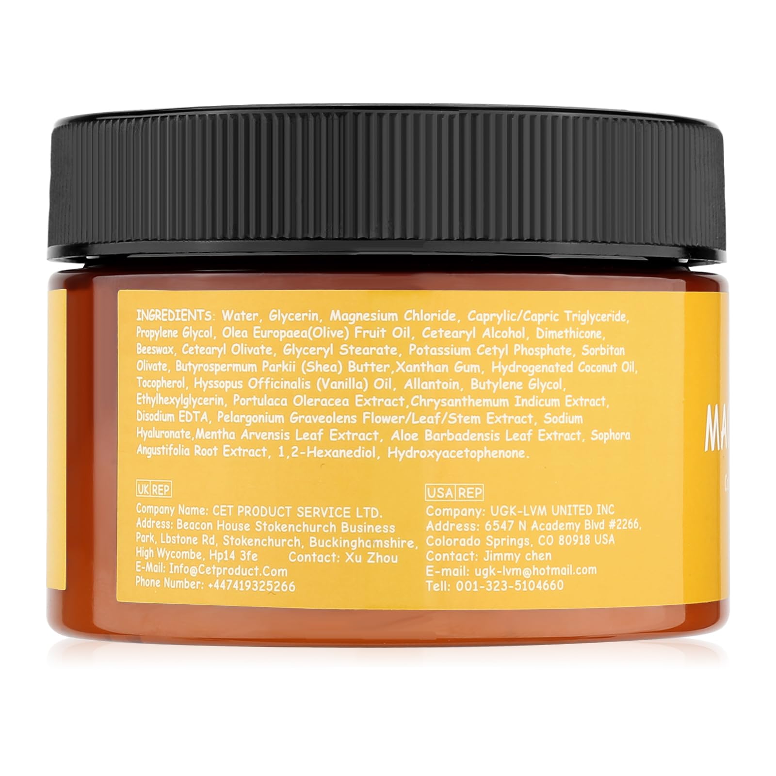 Magnesium Cream for Sleep & Muscle Recovery - Soothing Topical Magnesium Lotion for Leg Cramps, Joint Comfort, Pain Relief - Relaxing Magnesium Body Butter for Men Women Kids (120ml, Vanilla) LEPONIXAu supplements