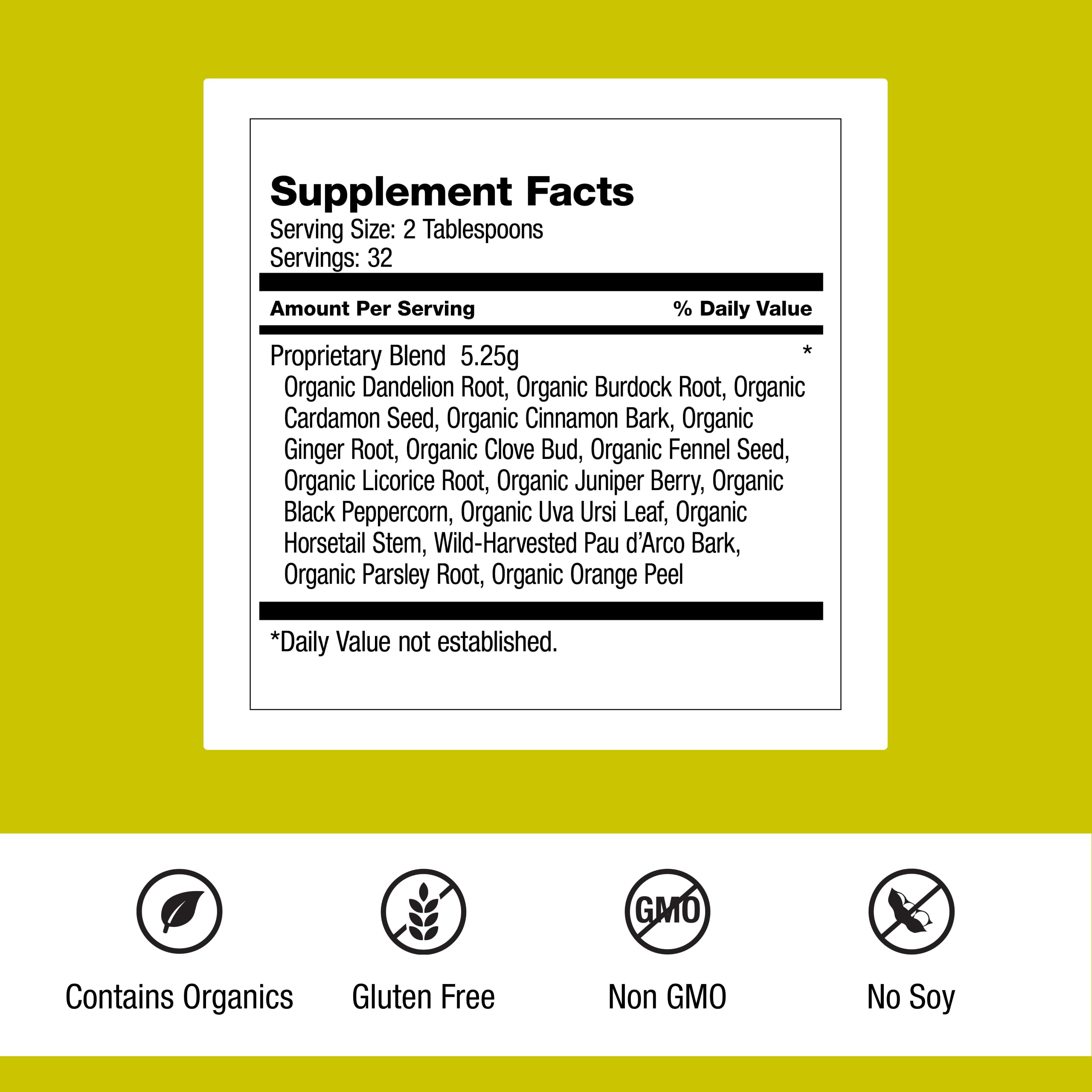 Dr. Schulze's Detox Tea - Gentle Cleansing Tea for Digestive Health - Inner Body Refresh - Bowel Support - Natural, Plant-Based Ingredients - Gluten-Free & Vegan - 6 oz (32 Servings) - 2 Pack Dr. Schulze'sAu supplements