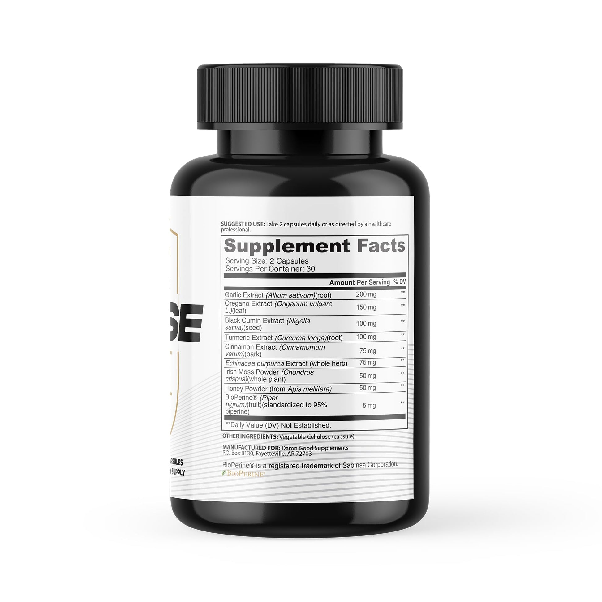 DAMN GOOD The Hodge Twins Immune Defense Supplement (60 Capsules) – Sea Moss Blend Capsules for Everyday Balance, Digestive Support, and Whole-Body Wellness with Vitamins, Minerals, and Botanicals DAMN GOODAu supplements