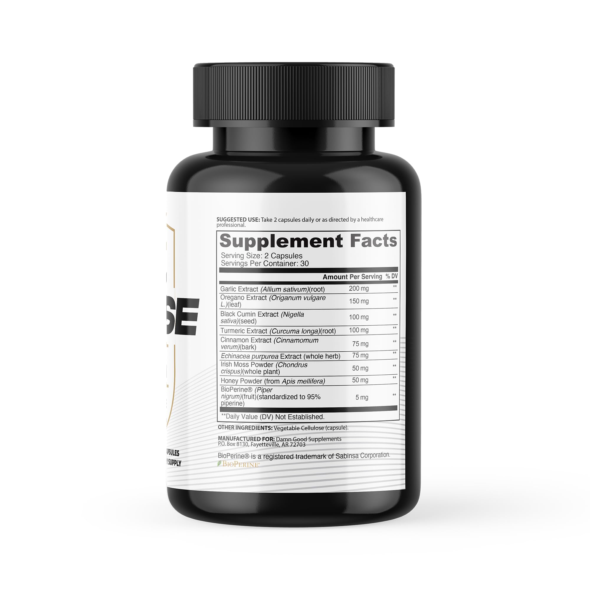 DAMN GOOD The Hodge Twins Immune Defense Supplement (60 Capsules) – Sea Moss Blend Capsules for Everyday Balance, Digestive Support, and Whole-Body Wellness with Vitamins, Minerals, and Botanicals DAMN GOODAu supplements