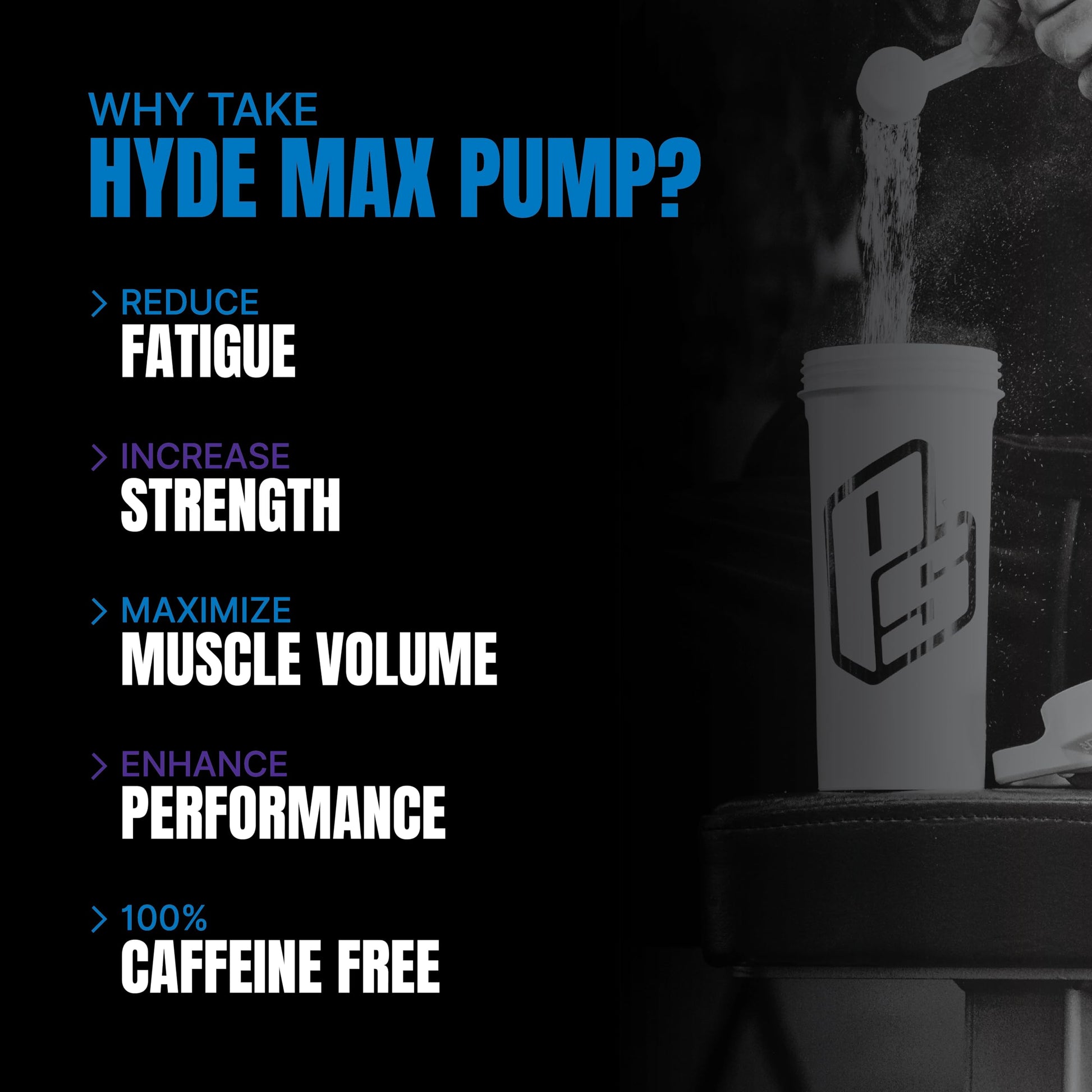 PROSUPPS Hyde Max Pump Pre Workout for Men and Women - Nitric Oxide Supplement PROSUPPSAu supplements