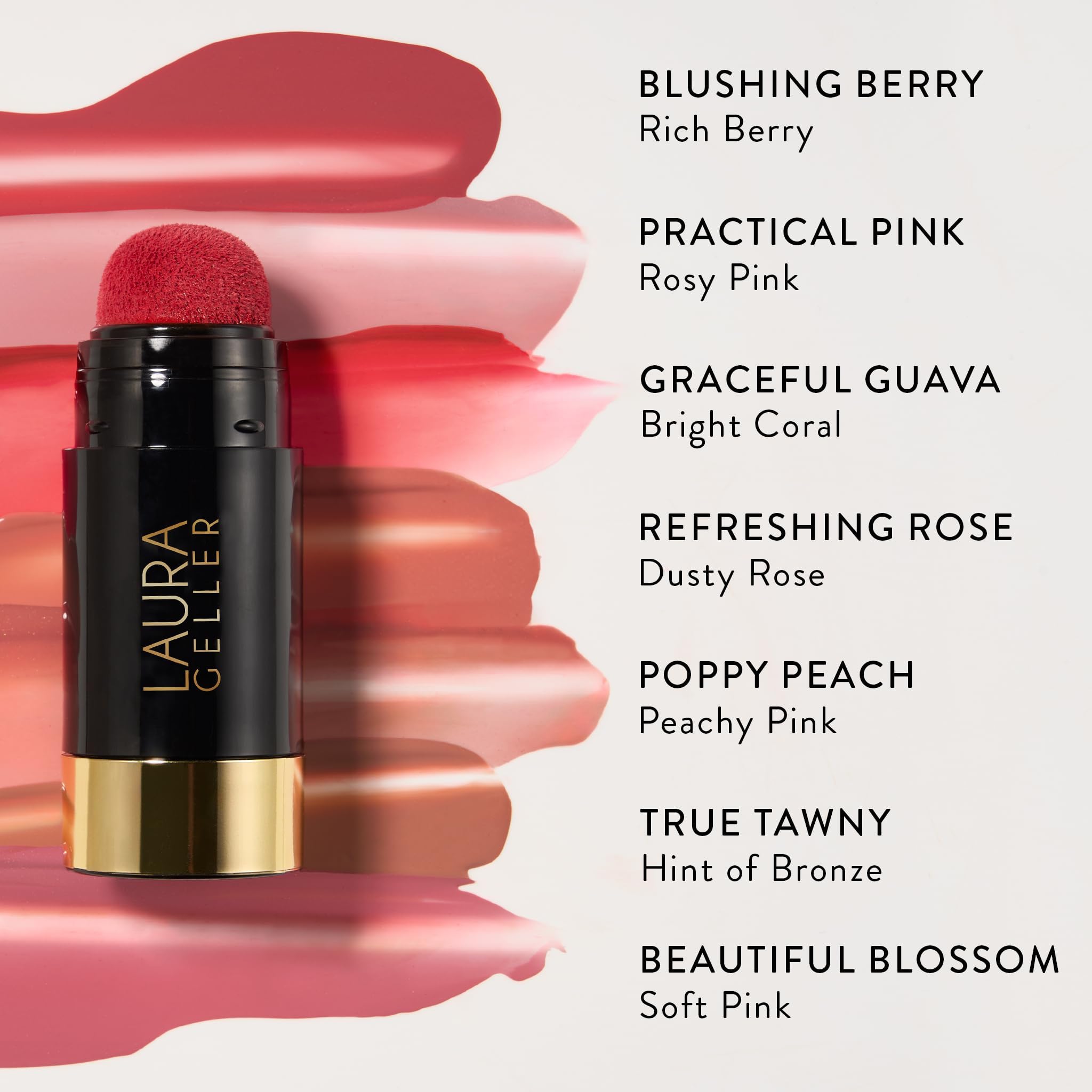 LAURA GELLER NEW YORK Serum Blush Tint, Lightweight Liquid Blush for Cheeks, Weightless Watercolor Sheer Finish, Practical Pink LAURA GELLER NEW YORKAu supplements