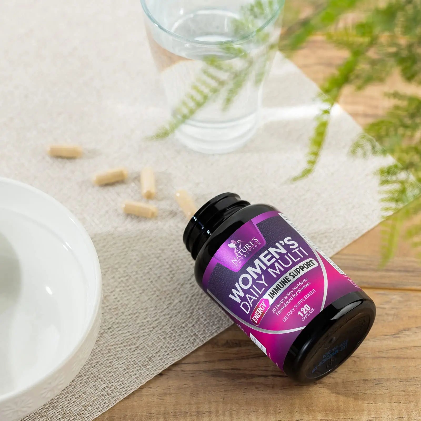 Multivitamin for Women - with Vitamins A, C, D, E, B6, B12, Zinc, Calcium & Magnesium, Womens Daily Multi Vitamin Multimineral Supplement Nature's NutritionAu supplements