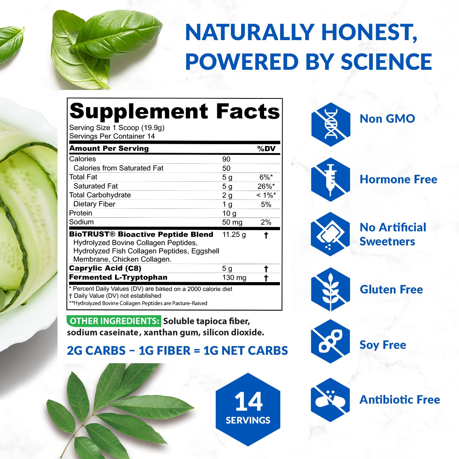 BioTrust Multi-Collagen Protein Powder + Keto MCT Oil – 5 Collagen Types Plus 100% BioTrustAu supplements