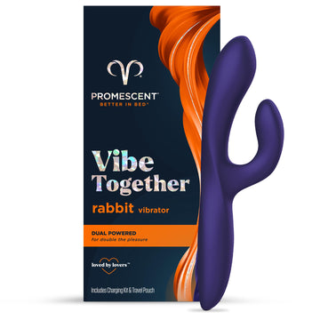 Promescent Rabbit Vibrator, Thrusting Dildo Womens Adult Sex Toys 12 Stimulation Settings, Women Sex Toys, Clitoral Stimulator for Women, The Ultimate G Spot Vibrator, Unmatched Waterproof Sex Toy PromescentAu supplements